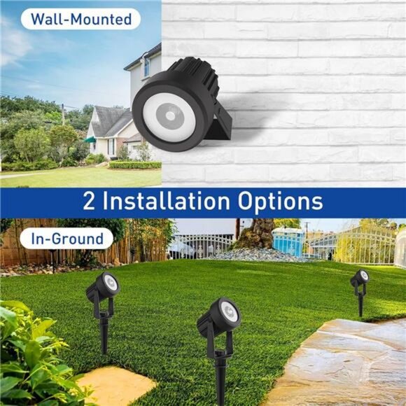 Halloween Solar Spot Lights Outdoor Color Changing, Landscape - Picture 5 of 8